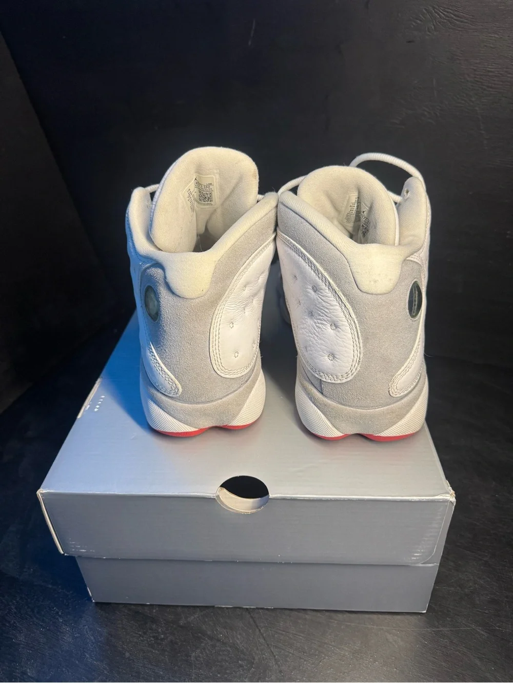 Jordan Retro 13 White Basketball Sneakers